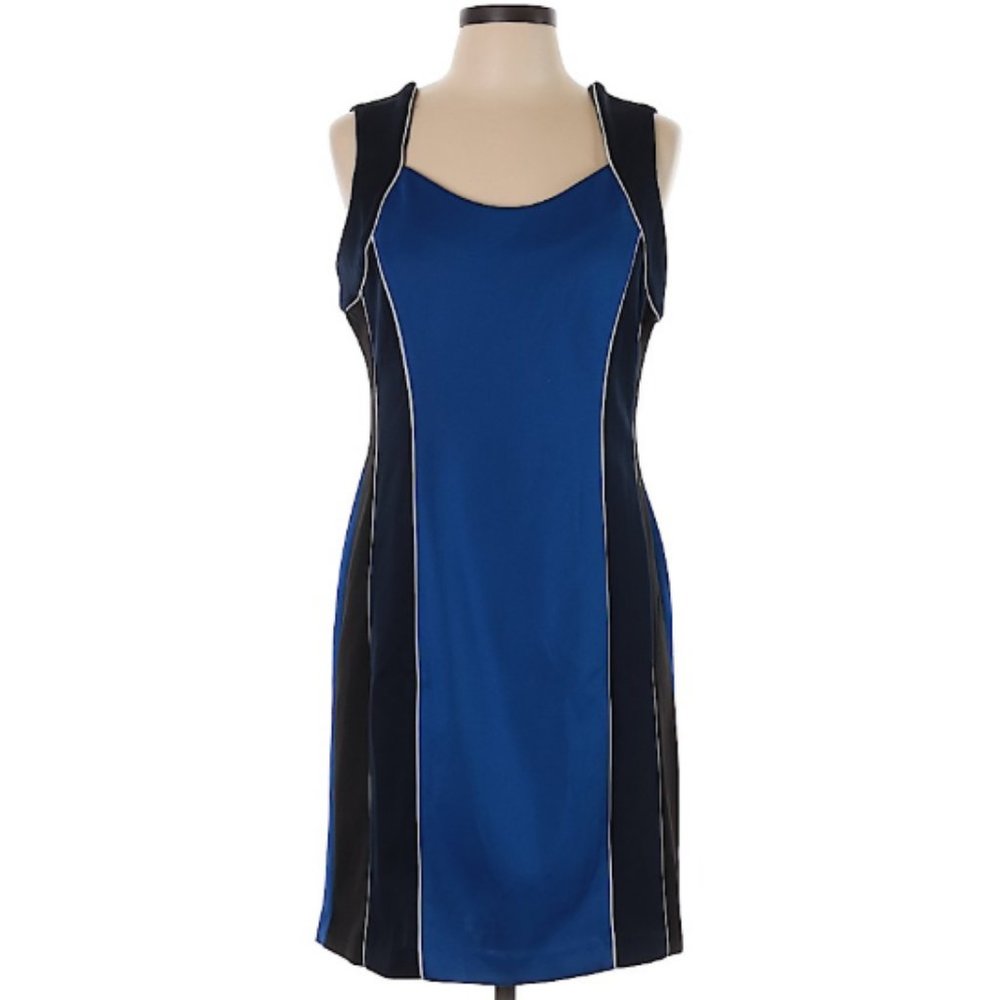 NY Collection Colorblock Dress